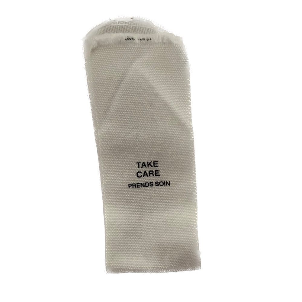 avec les filles white denim long sleeve button up dress mini cotton tie waist - Picture 5 of 6